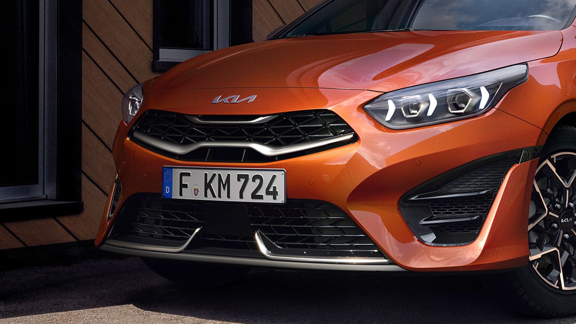 The Kia Ceed. Full sportiness ahead